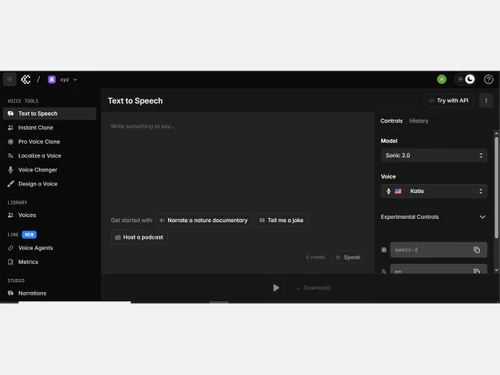 Cartesia text to speech