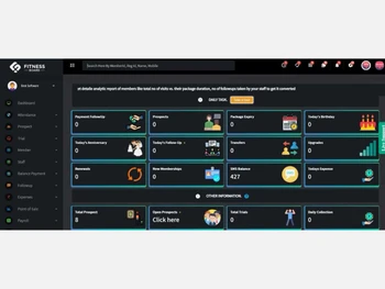 FitnessBoard dashboard