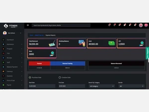 FitnessBoard payment report