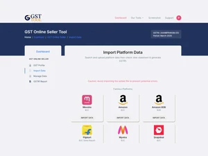 GST Tool Online Seller