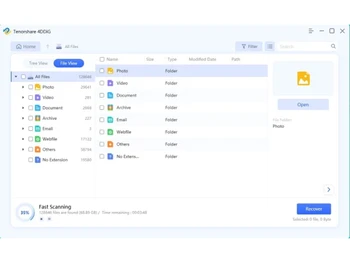 4DDiG Data Recovery-scan