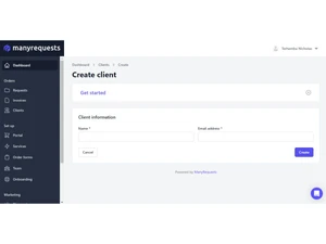 ManyRequests-create client