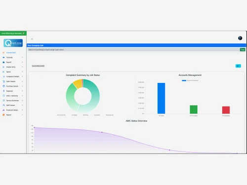 Quick Assign Service CRM Dashboard