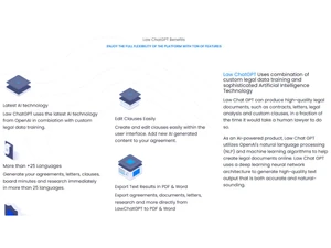 Law ChatGPT-benefits