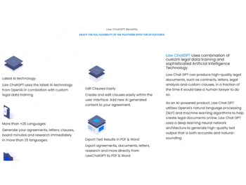 Law ChatGPT-benefits