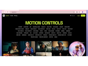 Higgsfield-motion controls
