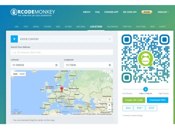 qrcode monkey-content