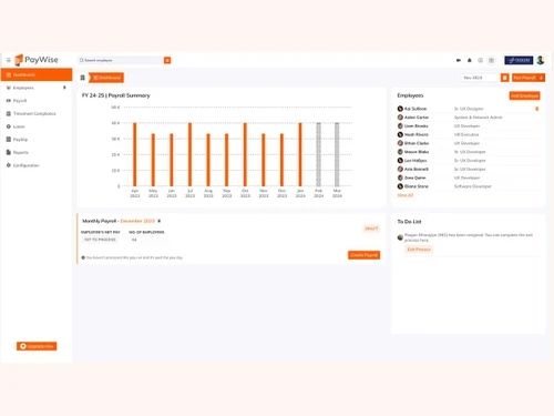 paywise dashboard