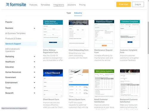 formsite-integrations