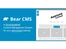 Bear CMS-self hosted