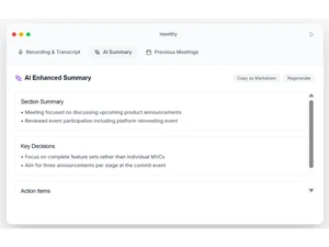 Meetily-summary