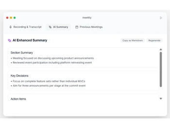 Meetily-summary