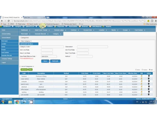 Maco Fixed Asset Management-Asset management