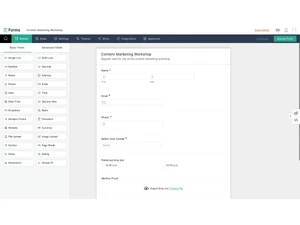 Zoho Forms-builder