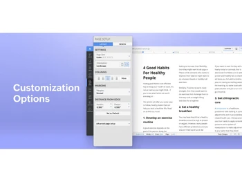 Zoho Writer-customization