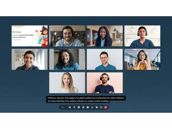 Zoho Webinar-sessions