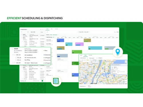 Zoho FSM-dispatching