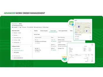 Zoho FSM-work order