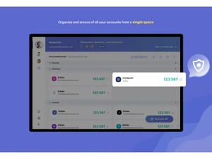 Zoho OneAuth-dashboard