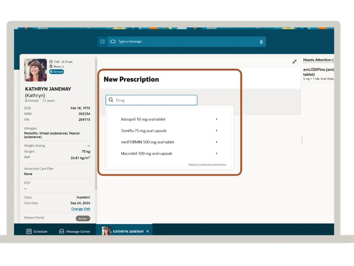 oracle health ehr-interface