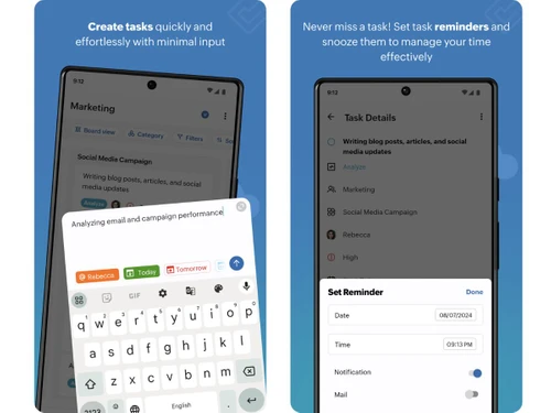 Zoho ToDo-tasks