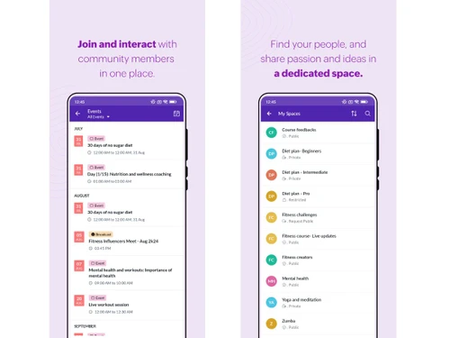Zoho CommunitySpaces-events