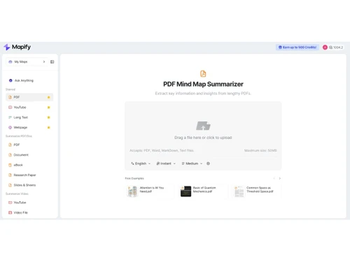Mapify-pdf summarizer