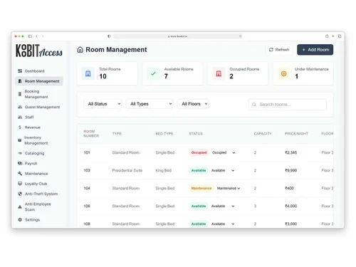 Koobit-room-management