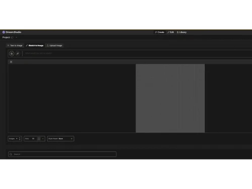 DreamStudio-sketch to image