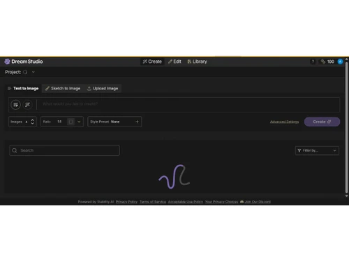 DreamStudio-text to image