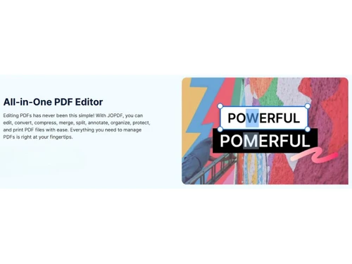 JOPDF-pdf editor