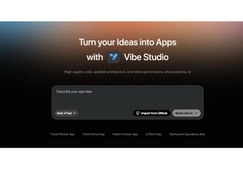 vibe studio-interface