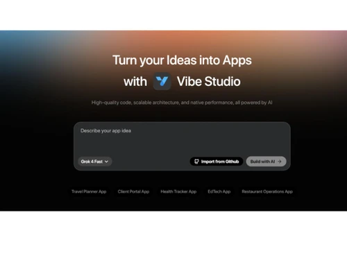 vibe studio-interface