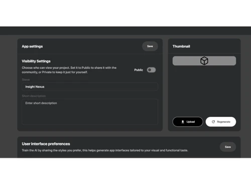 vibe studio-settings