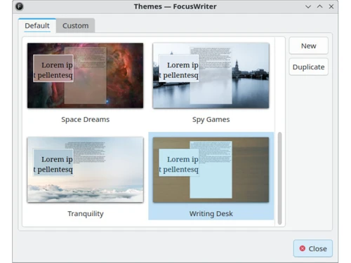 focuswriter-themes