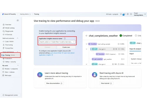microsoft foundry-tracing