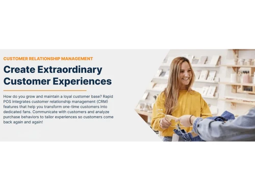 Rapid POS-customer experiences