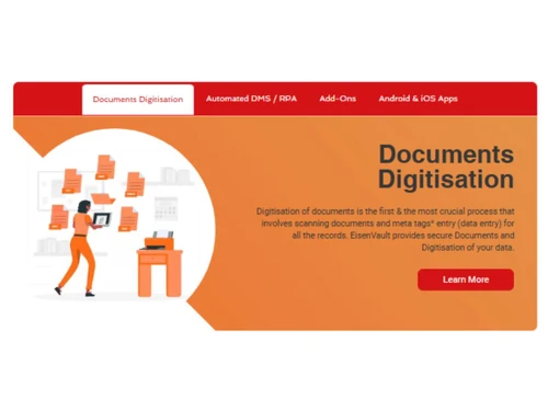 EisenVault DMS-Documents Digitisation
