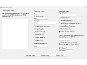 ZimmWriter-bulk blog writer