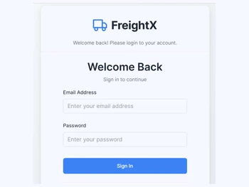 Freightx-login