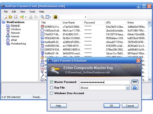 KeePass-encryption