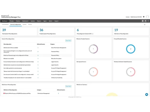 ManageEngine Vulnerability Manager Plus-threats
