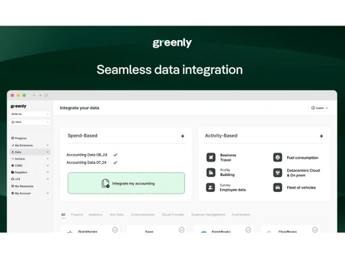 Greenly-data integrations