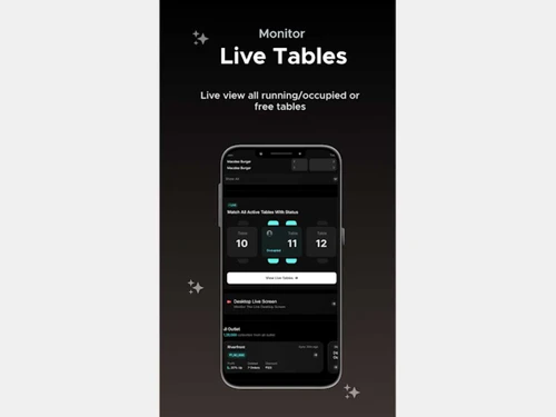 FoodyQueen live tables
