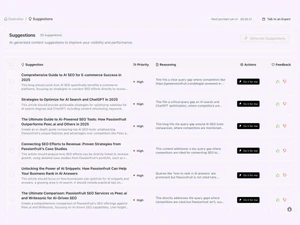 Passionfruit Labs suggestions