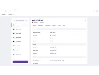 Safeguard Global-workforce HRIS