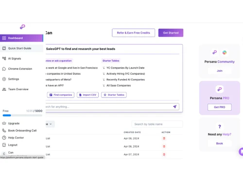 persana ai-dashboard