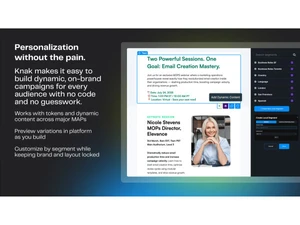 Knak-personalization