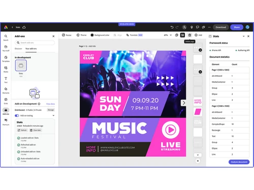 adobe express-developer