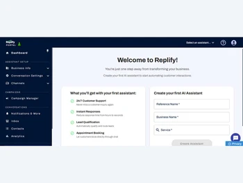 Replify dashboard